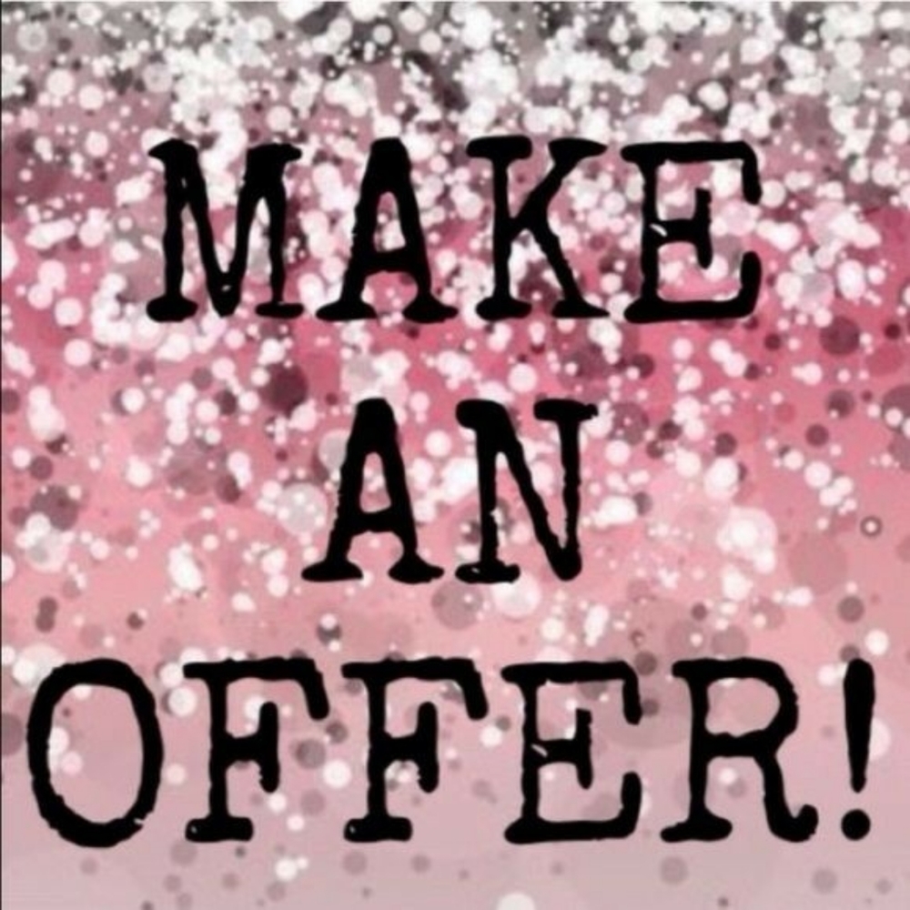 Accepting all reasonable offers.